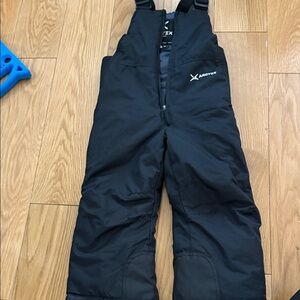 Arctix Kids Black Insulated Overalls like new size 3t
